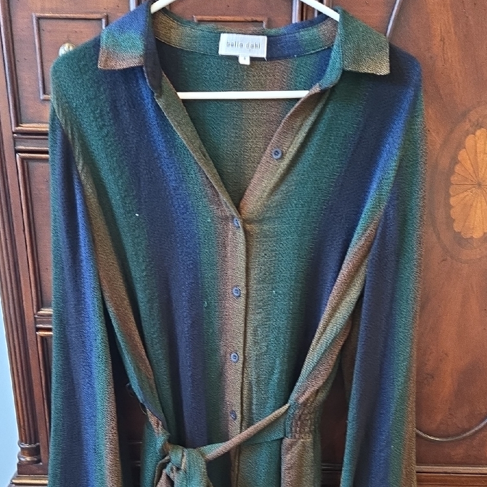 Bella Dahl Multicolor Button-Up Dress